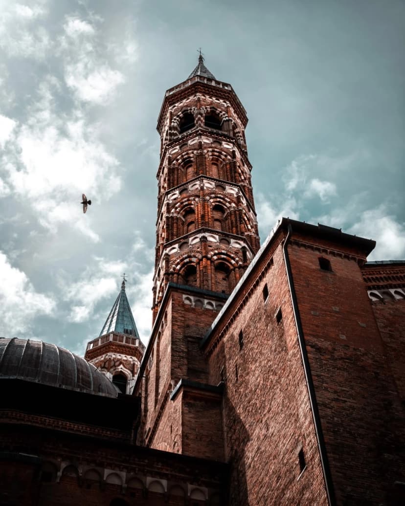 A view of the Duomo in Pavia