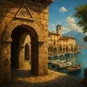 Escape Room across Desenzano del Garda Sato Code The Keepers - Logo