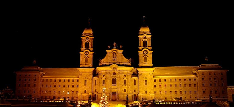 A panoramic view of Einsiedeln