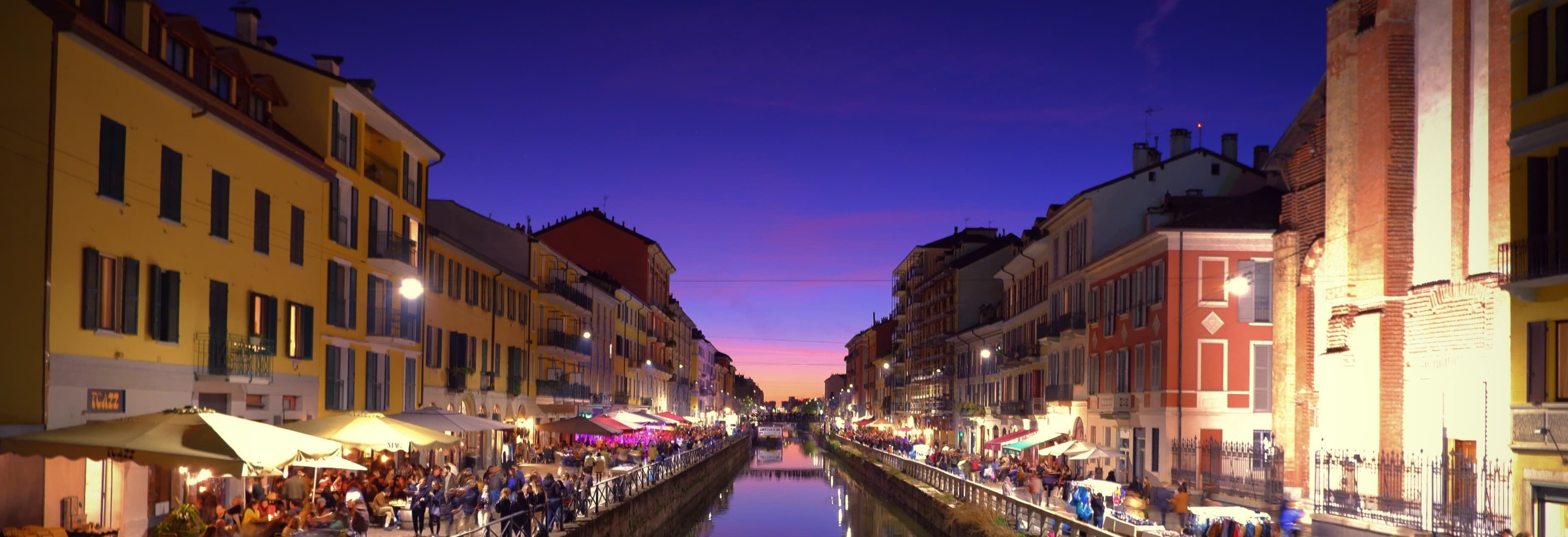 A panoramic view of Milan