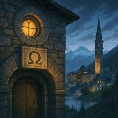 Escape Room across St. Moritz Sato Code The Omega Codex - Logo