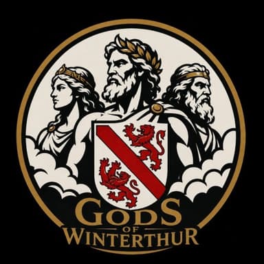 Escape Room across Winterthur Sato Code Gods of Winterthur - Logo