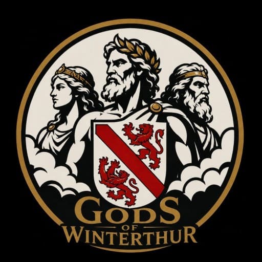 Escape Room across Winterthur Sato Code Gods of Winterthur - Logo