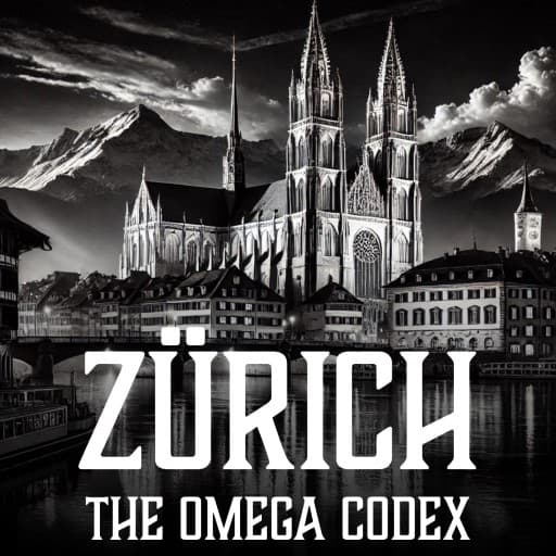 Escape Room across Zürich Sato Code The Omega Codex - Logo