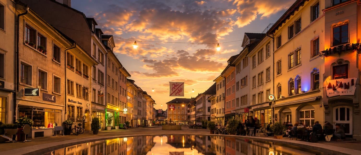 A panoramic view of Winterthur